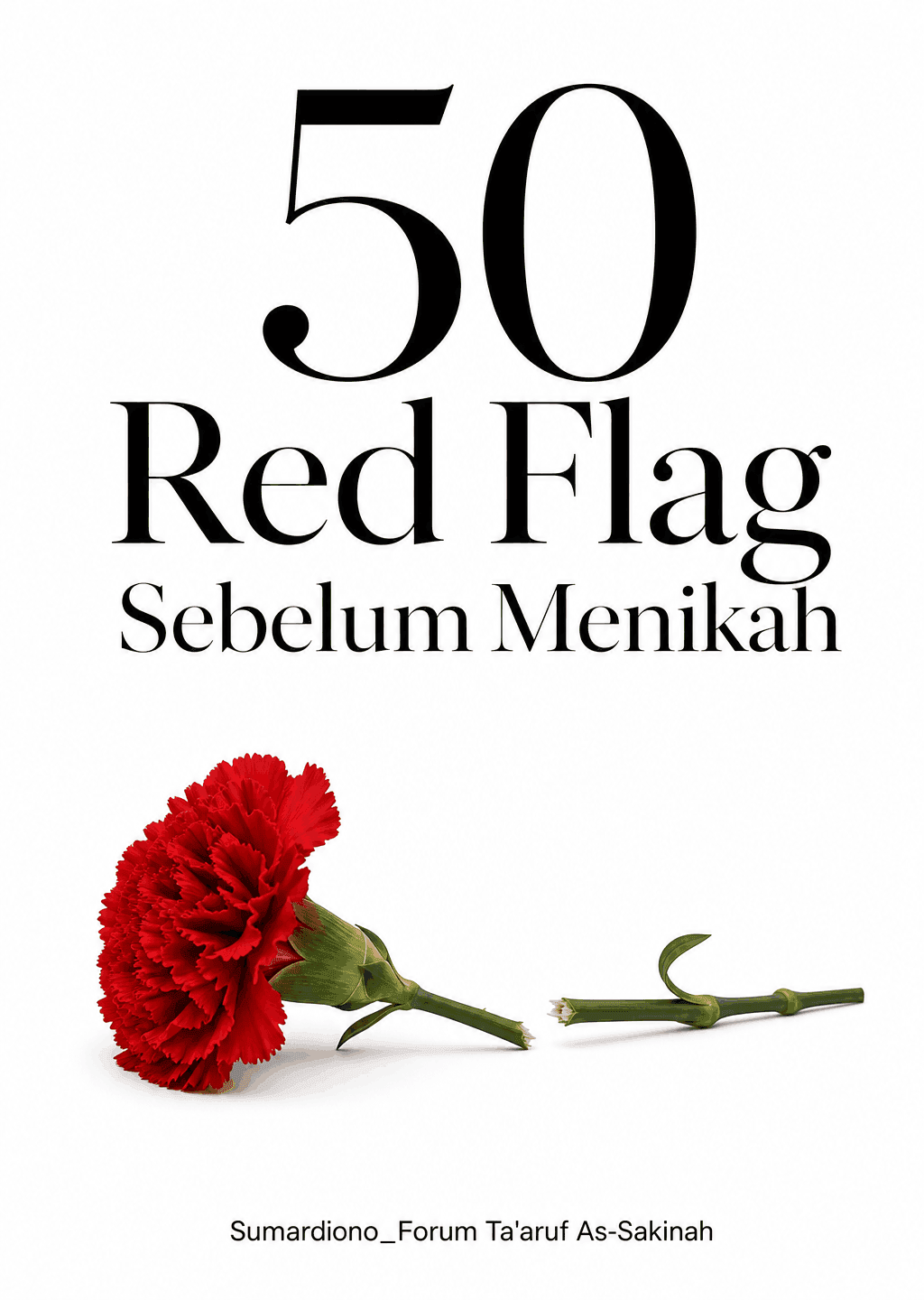 50 Red Flag Sebelum Menikah