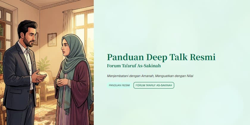 Materi Deep Talk Ta'aruf Sakinah