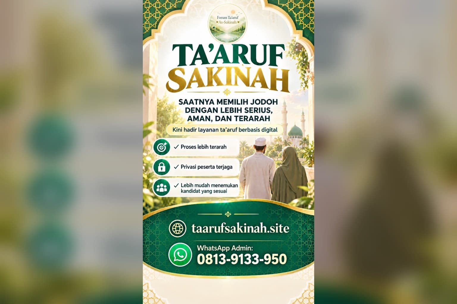 Forum Ta’aruf As-Sakinah Luncurkan Layanan Berbasis Web